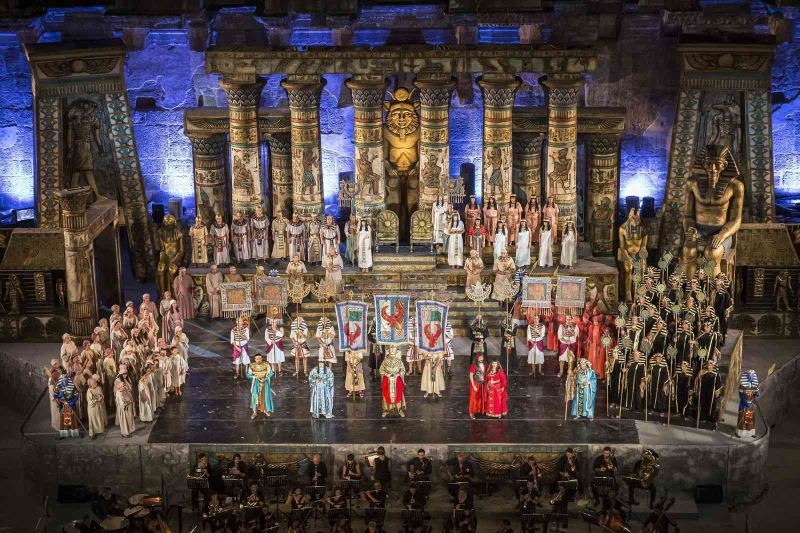 29. Uluslararası Opera ve Bale Festvali Aida operası ile başladı