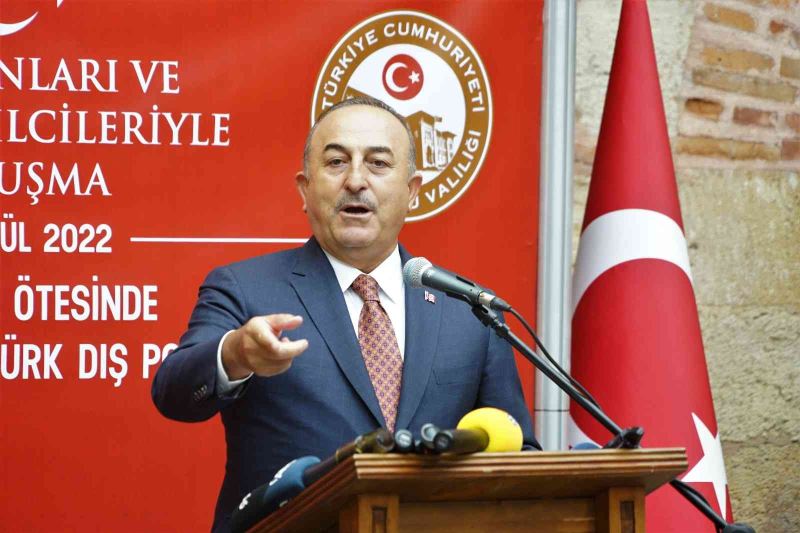 Dışişleri Bakanı Mevlüt Çavuşoğlu:
