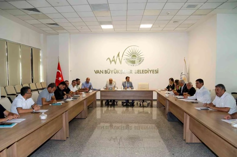 Van Büyükşehir Belediyesi Eylül Ayı UKOME Toplantısı yapıldı
