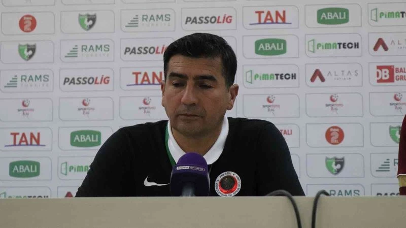 Medet Coşkun: “Oyuna hiç beklemediğimiz şok bir golle başladık”