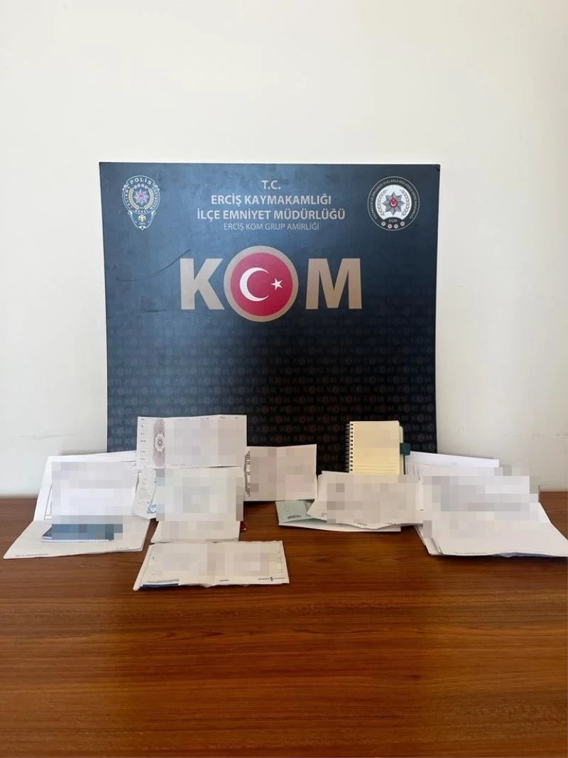 Erciş’te ’tefeci’ operasyonu
