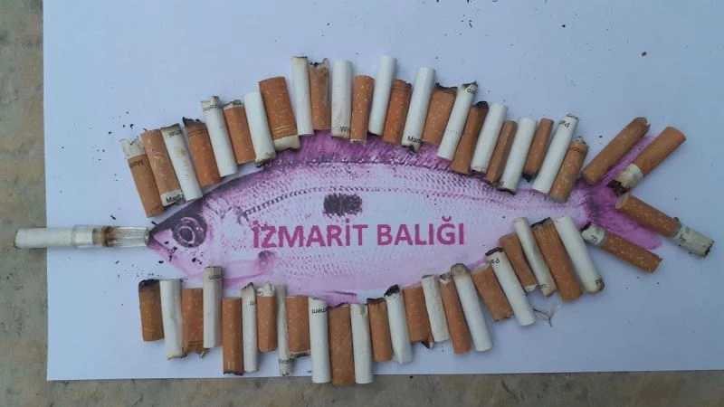EKODOSD’tan yere atılan sigara izmaritlerine karşı ilginç tepki
