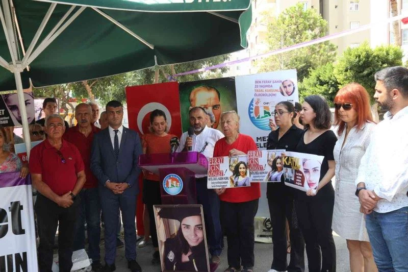 Feray Şahin, ölüm yıl dönümünde Mersin’de anıldı
