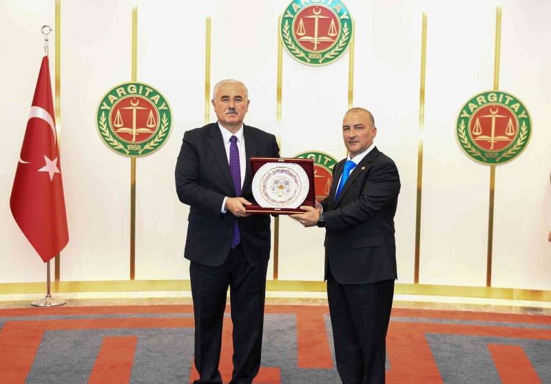 Yargıtay Başkanı Akarca, Azerbaycan Cumhuriyeti Başsavcıvekili Jamalov’u kabul etti
