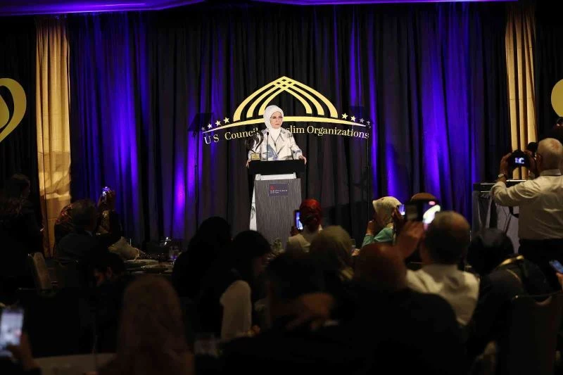 Emine Erdoğan’a ABD’de 