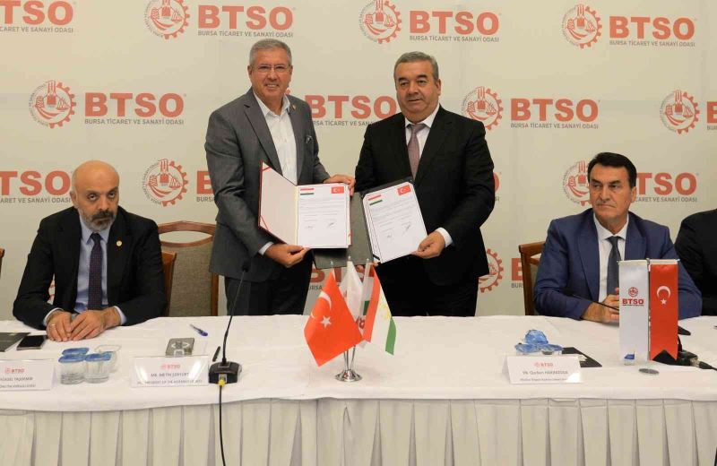 BTSO üyeleri Tacikistan iş dünyası ile buluştu
