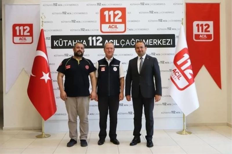 İl Sağlık Müdürü Şenkul’dan, 112 Acil Çağrı Merkezi’ne ziyaret
