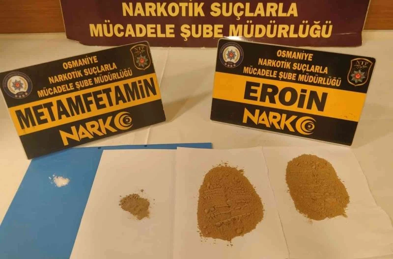 Osmaniye’de uyuşturucu operasyonlarına 4 tutuklama