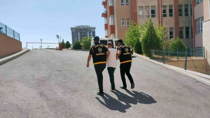 Hırsızlıktan 13 yıl hapisle aranan hükümlü yakalandı
