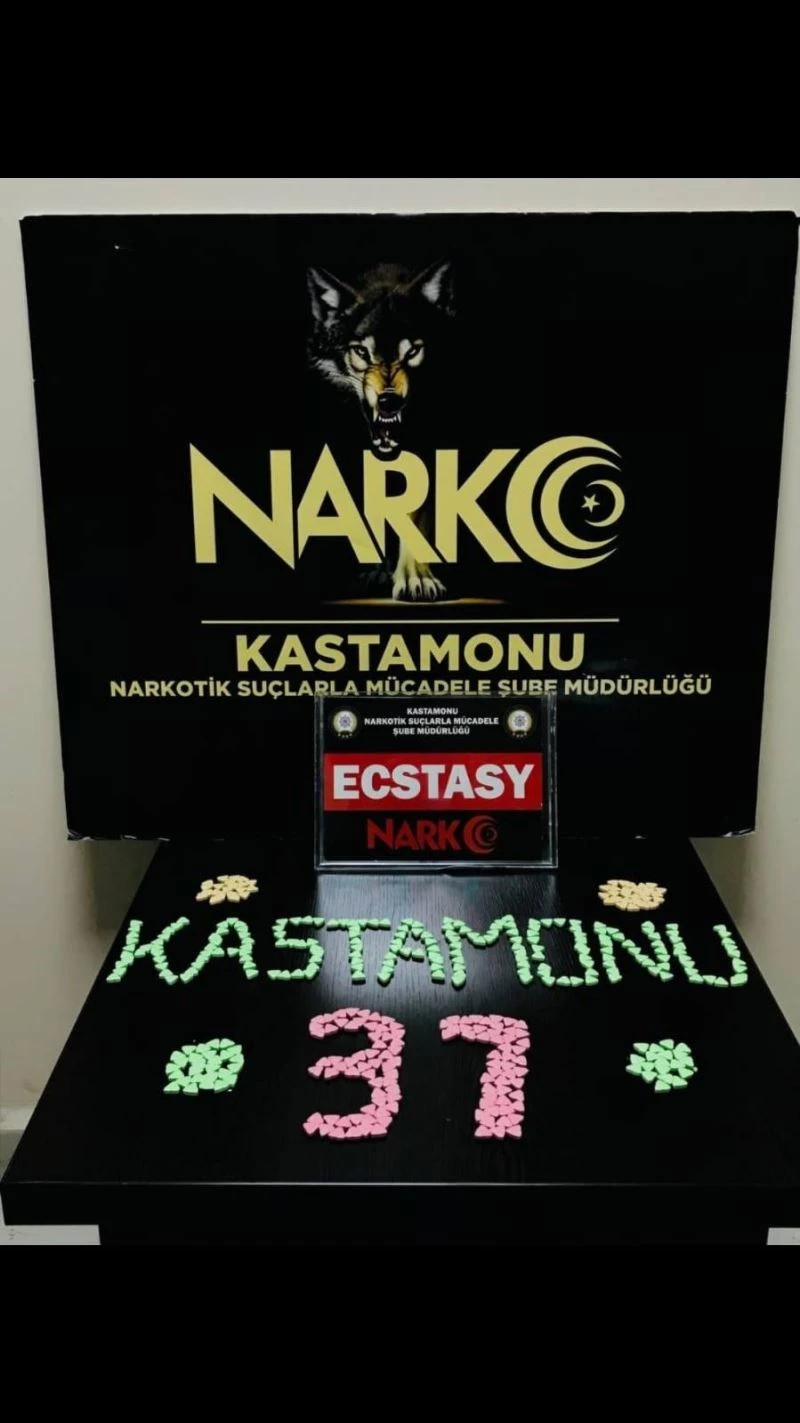 Extacy hap ile yakalanan 1 kişi tutuklandı
