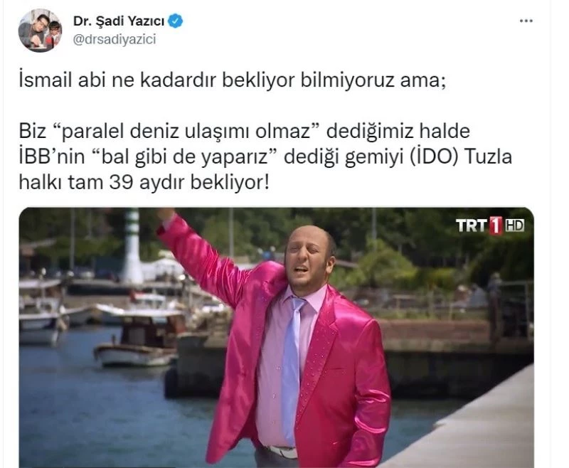 Şadi Yazıcı’dan, Ekrem İmamoğlu’na İDO tepkisi
