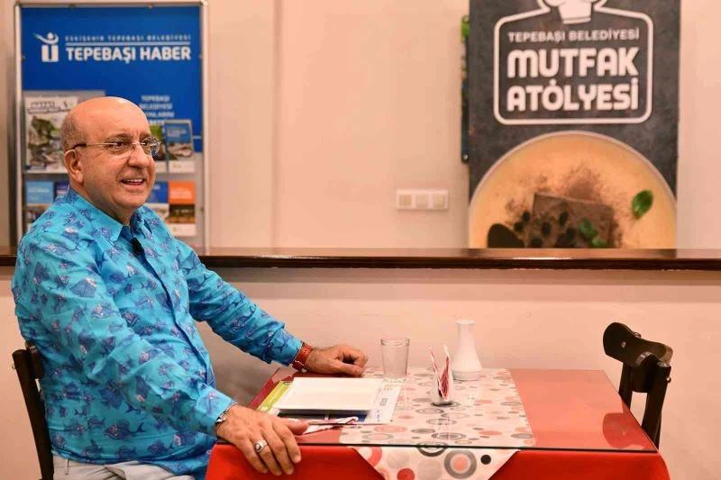 Gurme Süreyya Üzmez Mutfak Atölyesi’nde tadım yaptı
