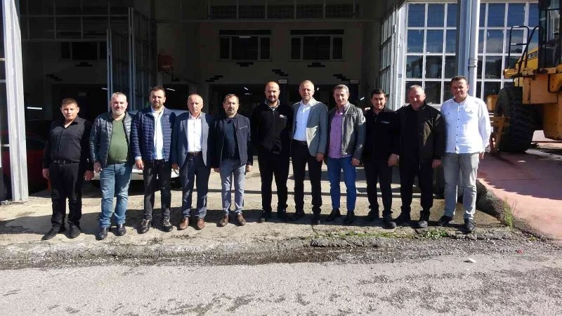 Belen Sanayi Sitesi esnafları Başkan Keleş ve ekibine destek verdi
