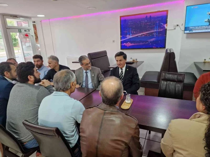 Milletvekili Güneş gurbetçilerle bir araya geldi
