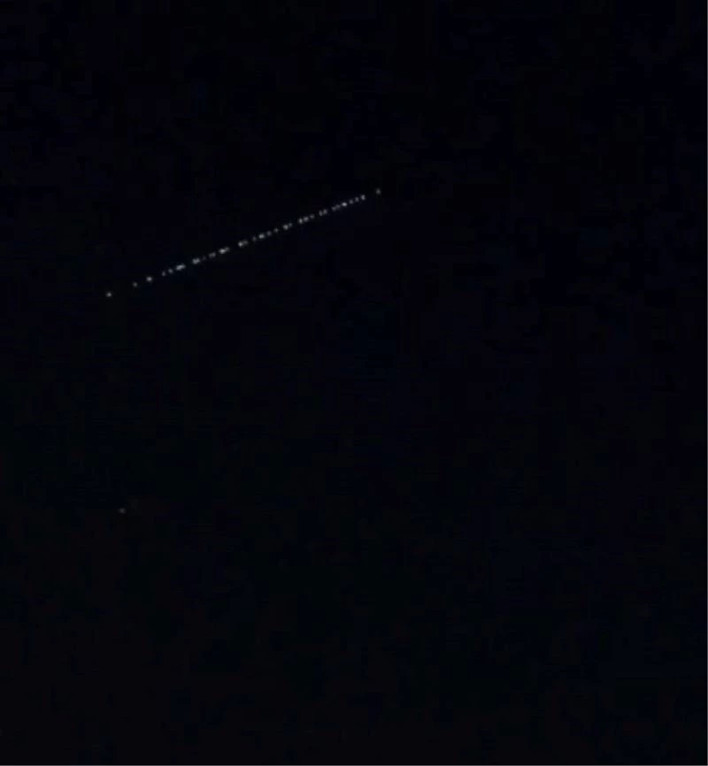 Starlink uyduları Mardin semalarında görüntülendi
