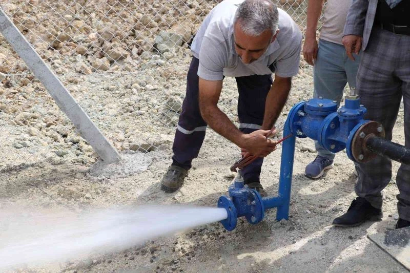 DİSKİ’den kırsal mahalleye kesintisiz içme suyu
