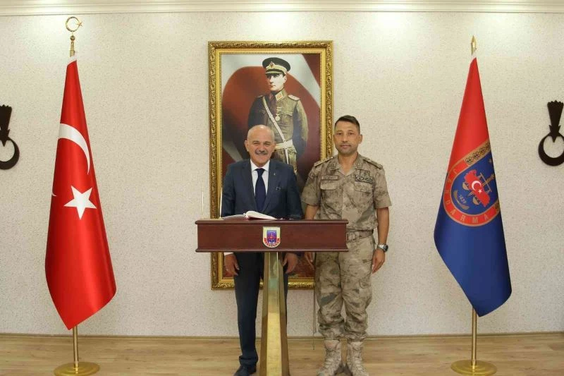 Uzun’dan, J. Albay Yusuf Küçükbaşol’a hayırlı olsun ziyareti
