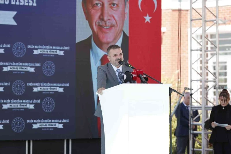 Sincan Ersin Nazif Gürdoğan Anadolu Lisesi törenle açıldı
