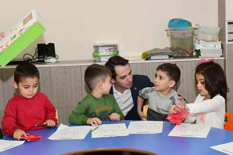 Kaymakam Sakarya 4-6 yaş Kur’an Kursunu ziyaret etti
