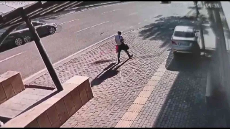 Bursa’da 2 milyonluk soygun böyle görüntülendi
