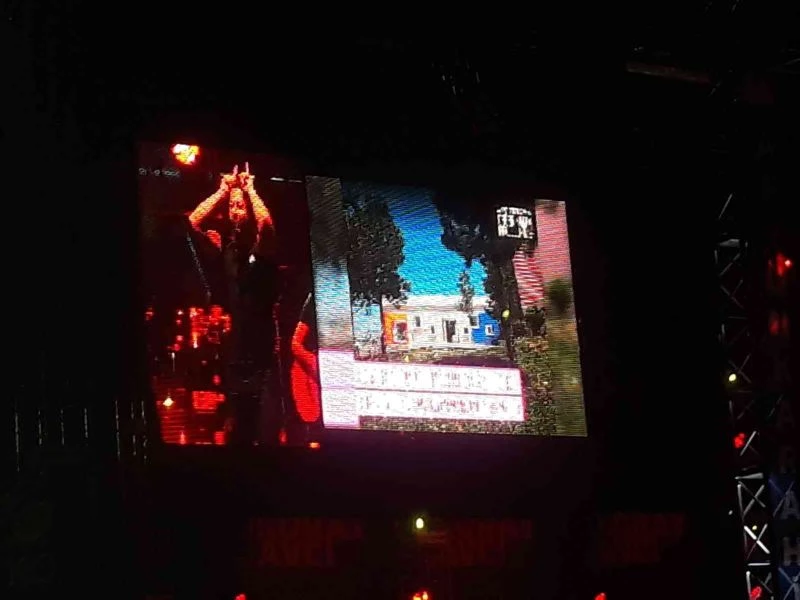 Motofest alanında propaganda tepkisi
