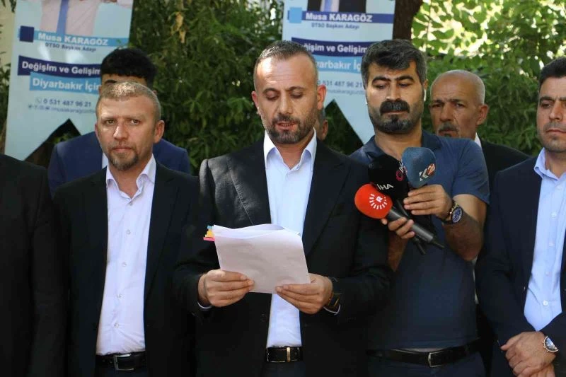 DTSO Başkan adayı Karagöz’den mevcut yönetime eleştiri
