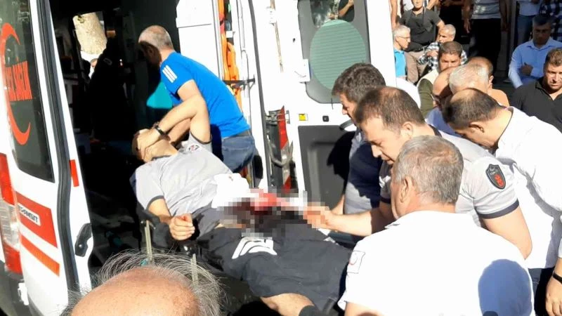 Bankanın güvenlik görevlisine husumetlisi kurşun yağdırdı
