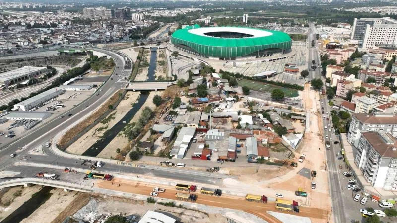 Bursa trafiğine nefes aldıracak Hayran Cadde’de sona gelindi
