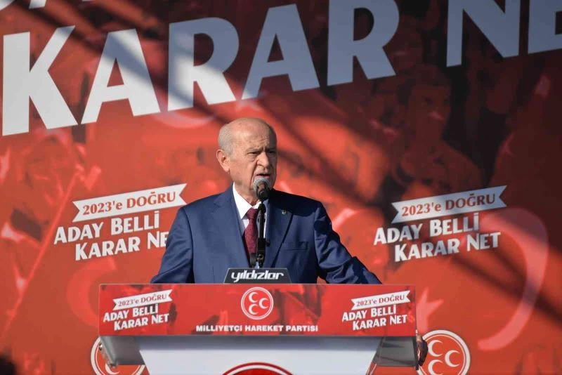 Bahçeli: “Muhalefet dış işgal cephesinin ajanı ve gizli ajandası konumundadır”