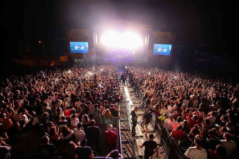 Nilüfer Müzik Festivali 60 bin kişiyi müzikle buluşturdu

