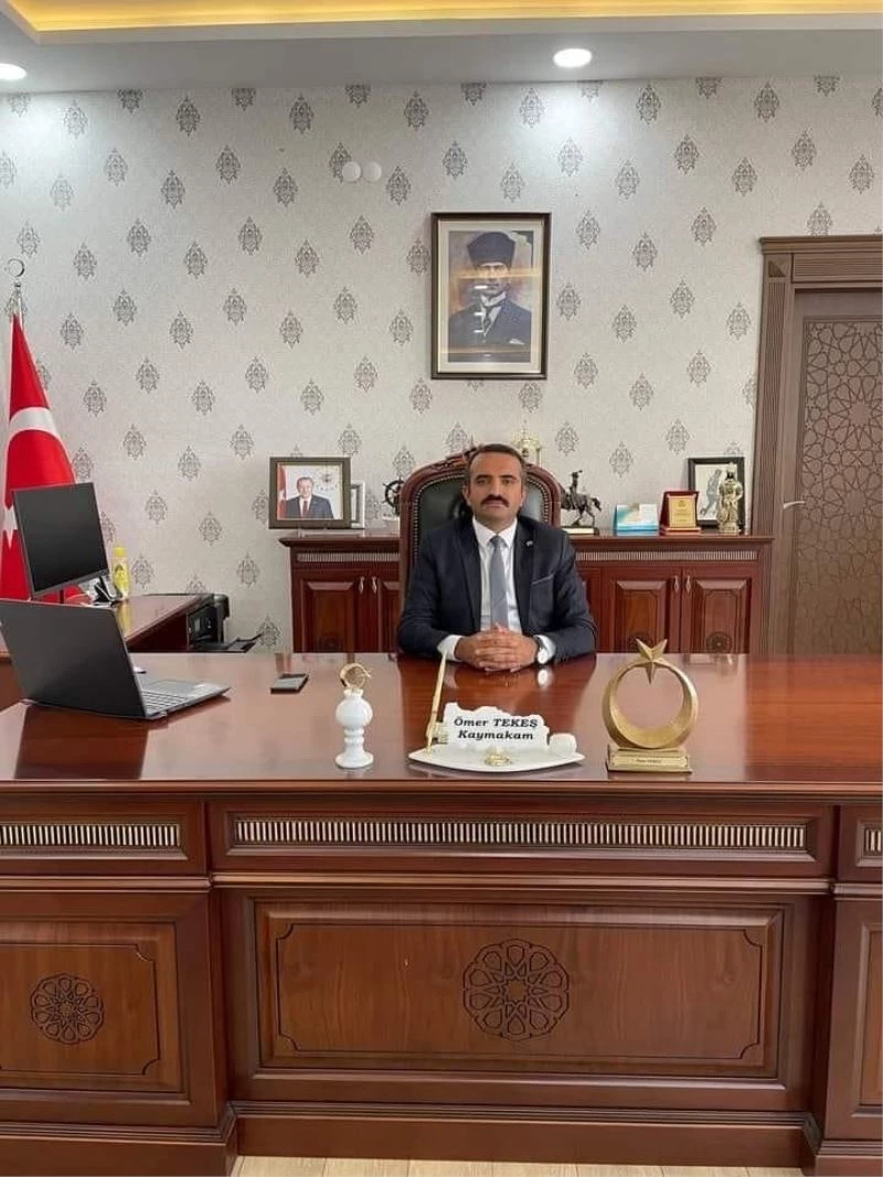 Horasan Kaymakamı Ömer Tekeş göreve başladı
