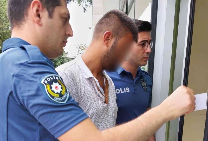 Polise bıçak çektiği iddia edilen şahsa adli kontrol
