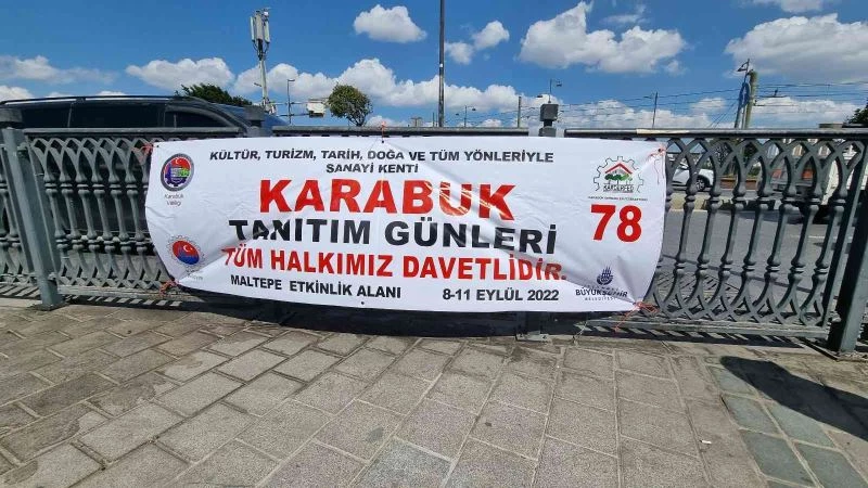 Karabük Tanıtım Günleri’ne davet için altınlı ve safranlı lokum dağıtıldı
