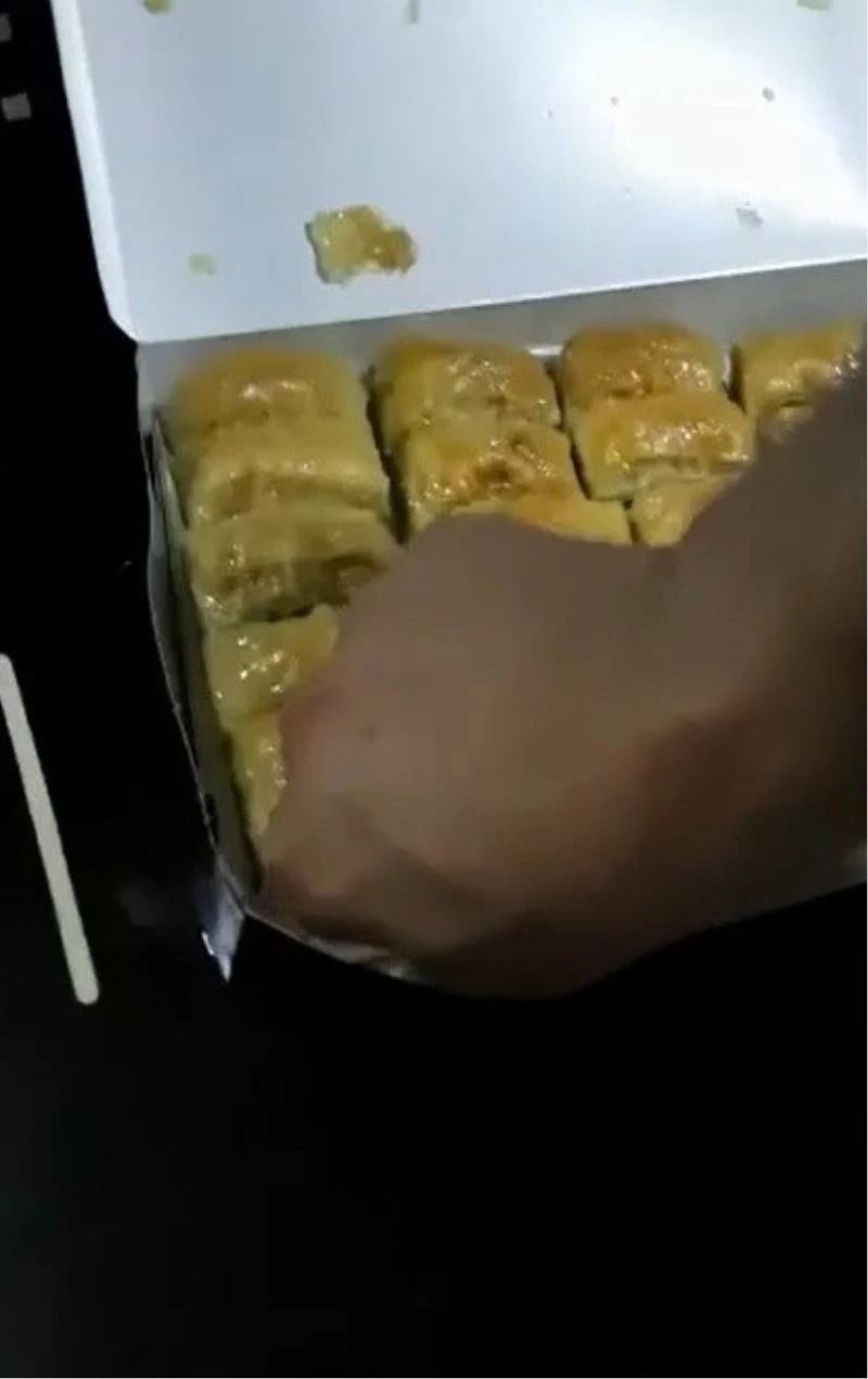 Baklava arasında uyuşturucu sevkiyatına polis darbesi
