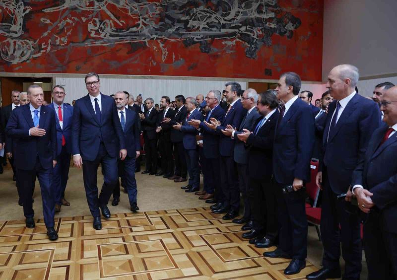 Cumhurbaşkanı Erdoğan: “Sırbistan’ı Balkanlar’da barış ve istikrar için anahtar bir ülke olarak görüyoruz”
