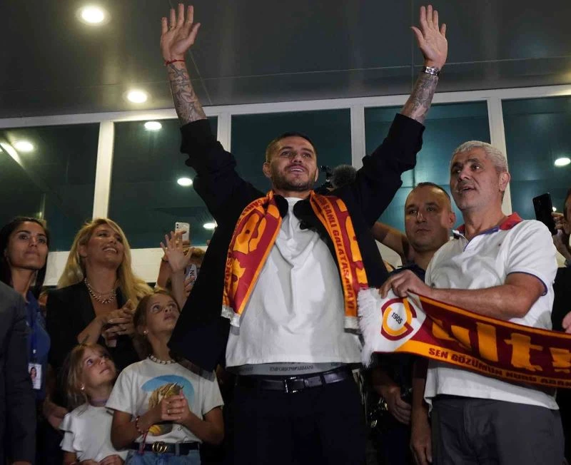 Mauro Icardi, İstanbul’a geldi

