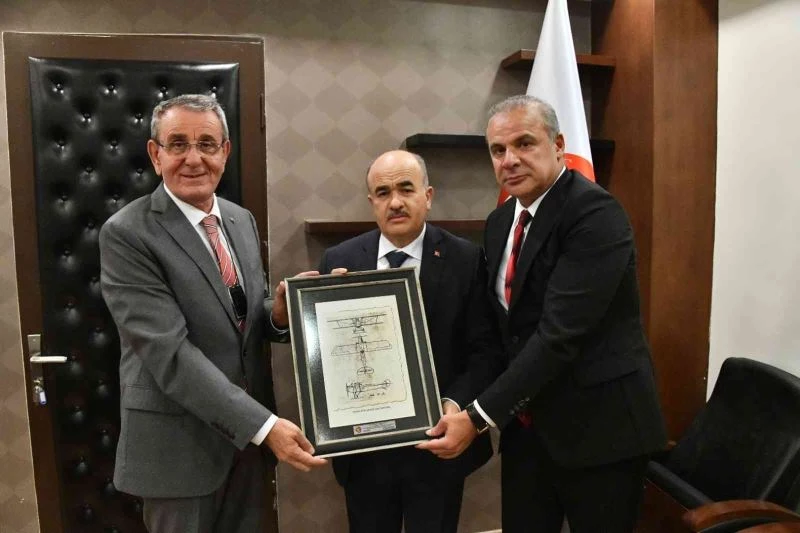 Samsun TSO’dan Vali Dağlı’ya ‘Vecihi K-VI’ tablosu
