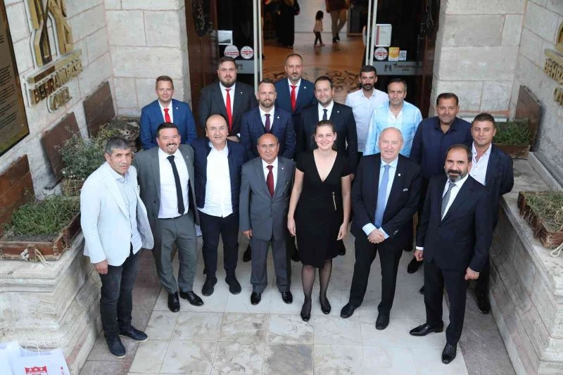 Sivasspor - Slavia Prag maçı öncesi dostluk yemeği
