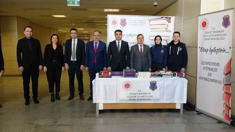 Ceza infaz kurumları için kitap bağış kampanyası başladı
