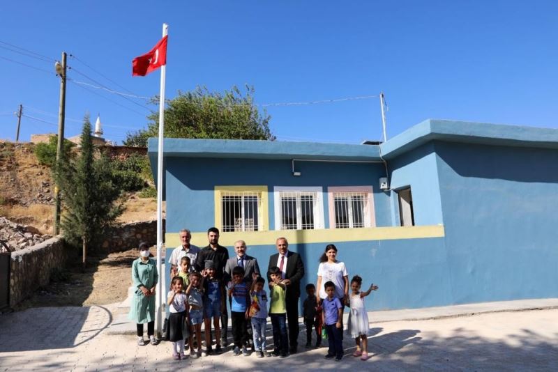 Mardin’de 19 yıldır kapalı olan köy okulu köy yaşam merkezine dönüştürüldü
