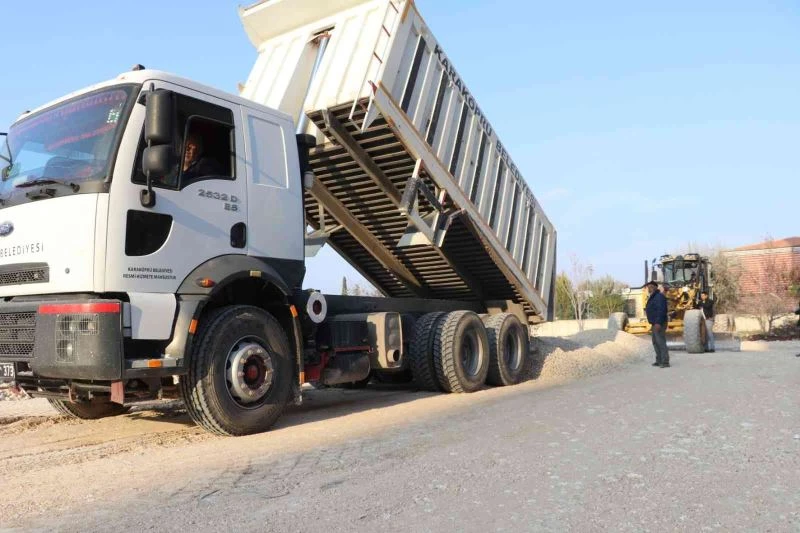 Karaköprü’ye yeni yollar kazandırılıyor
