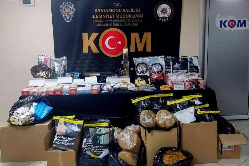 Kastamonu’da 45 adrese operasyon
