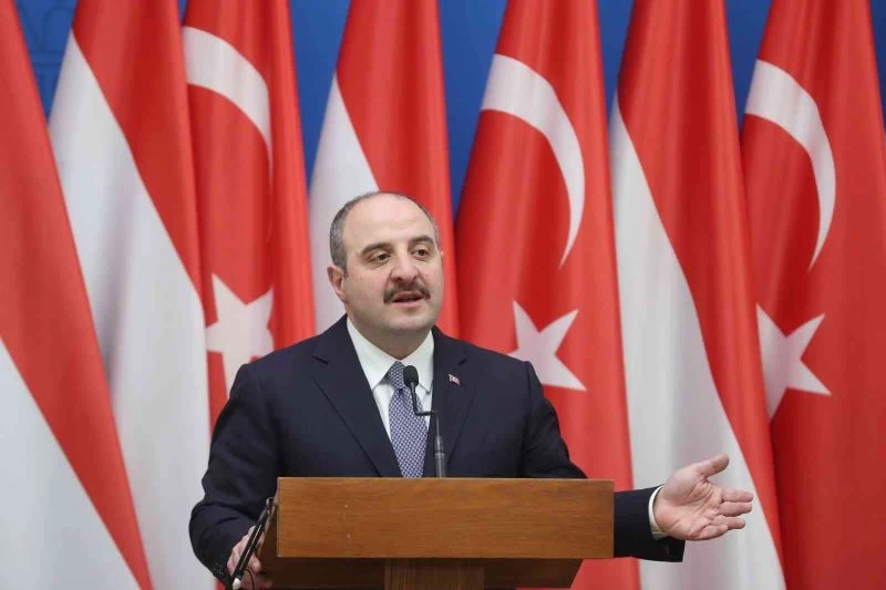 Sanayi ve Teknoloji Bakanı Varank: 