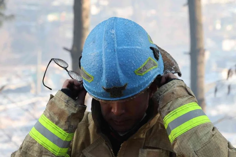 Güney Kore’de gecekondu mahallesinde yangın: 60 ev kül oldu
