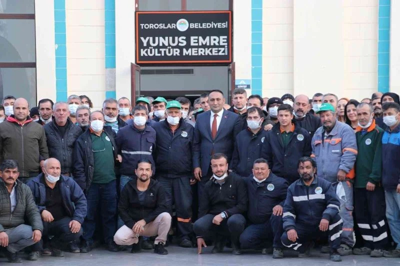 Toroslar’da işçi maaşlarına yüzde 30 ek zaM
