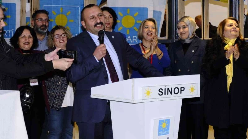 İYİ Parti Sinop İl Başkanlığı’nda koltuk değişimi
