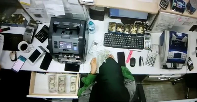 Çalıştığı para transfer merkezinde tırnakçılık yöntemiyle 11 milyon vurgun yaptı
