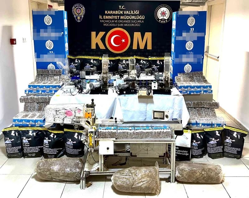 Karabük’te 10 adrese operasyon
