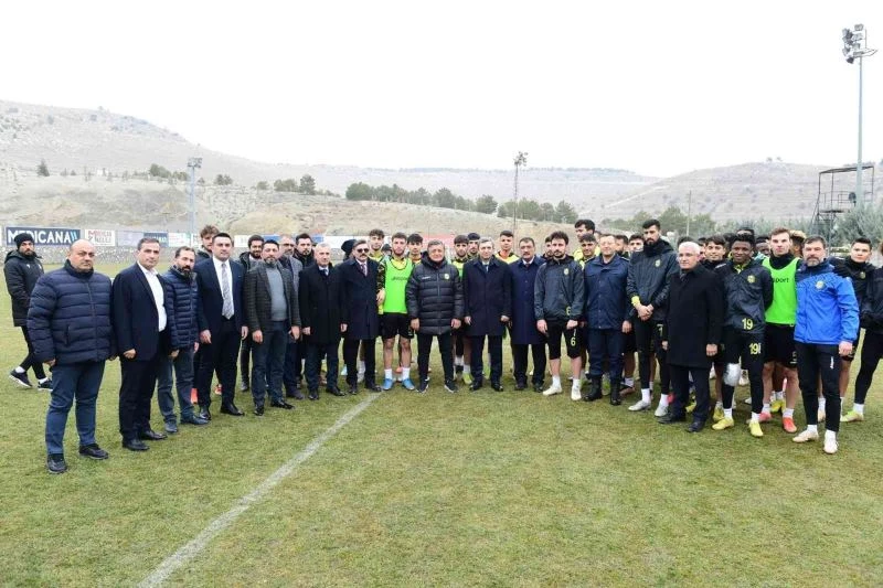 Yeni Malatyaspor’a moral ziyareti
