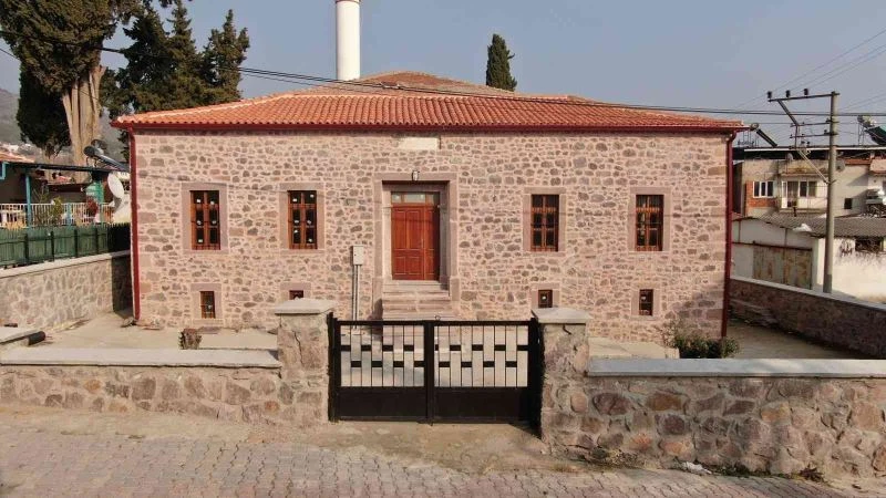 Üçpınar’daki tarihi yapının restorasyonunda sona yaklaşıldı
